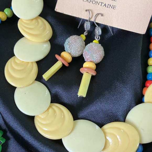 Costume And Handmade Jewelry Bundle 3 Piece Lot - Picture 3 of 10